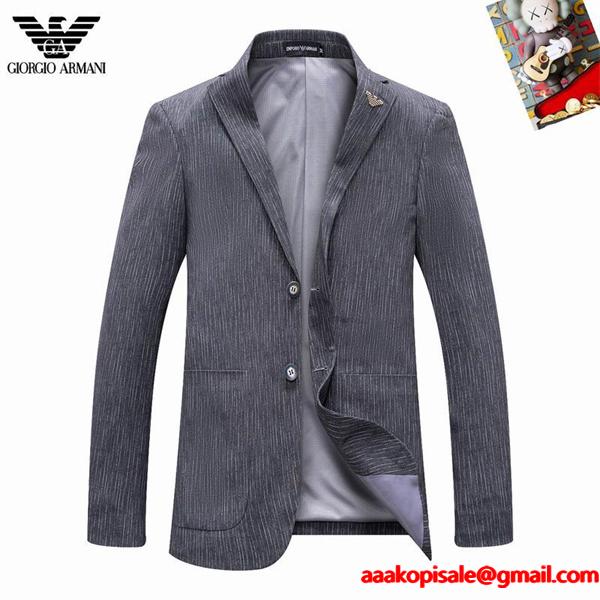 アルマーニ スーツジャケットコピーARMANI 2026秋冬の必需品 おしゃれなスタイリングが簡単に叶える 激安(日本最大級)