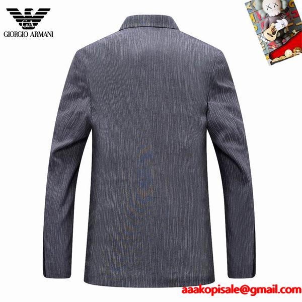 アルマーニ スーツジャケットコピーARMANI 2026秋冬の必需品 おしゃれなスタイリングが簡単に叶える 激安(日本最大級)