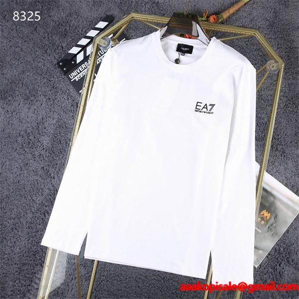 お買い得品質保証 2026秋冬 アルマーニ長袖Tシャツ コピー ARMANI 激安(日本最大級)