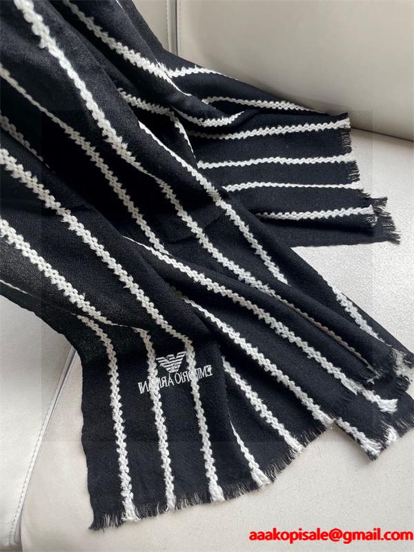 アルマーニマフラーコピー EMPORIO ARMANI  2026春夏セール 通販ショッピング60*200cm