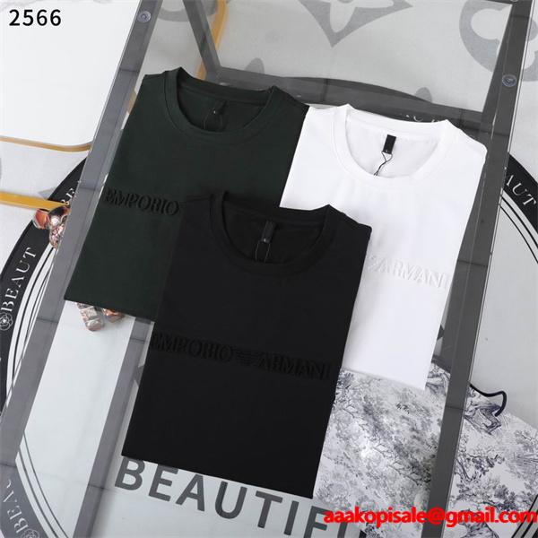 2026人気度高めの新作  アルマーニ ARMANI長袖Tシャツコピー 激安(日本最大級)