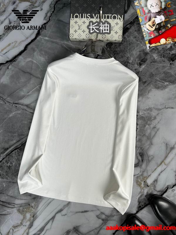 2026秋冬着こなし 寒い季節の王道アイテム アルマーニ長袖Tシャツコピー ARMANI_激安(日本最大級)