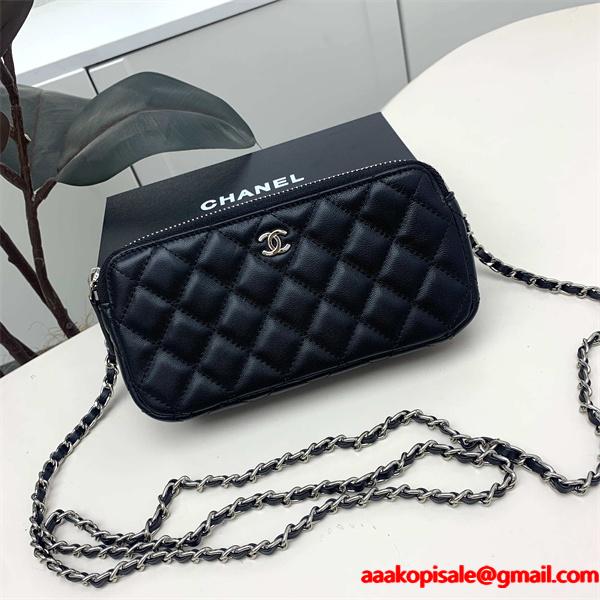 高級感溢れる　レザー上質上品なシャネルショルダーバッグ コピー 激安(日本最大級)