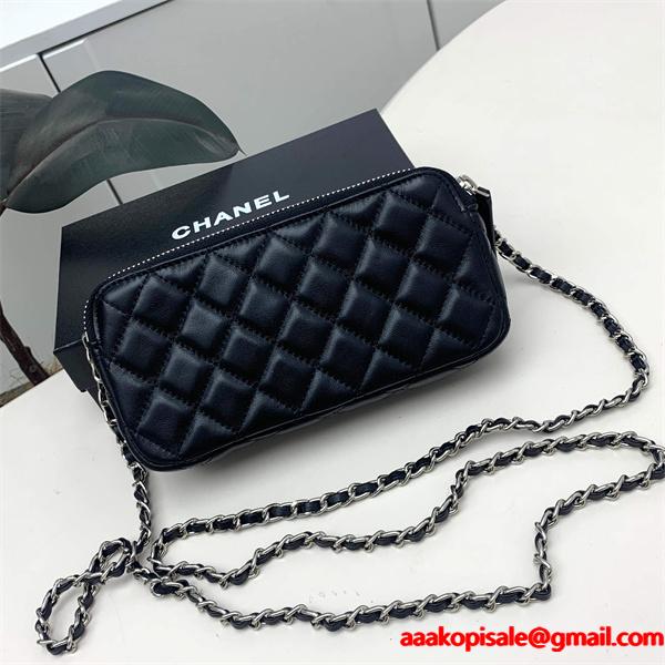 高級感溢れる　レザー上質上品なシャネルショルダーバッグ コピー 激安(日本最大級)