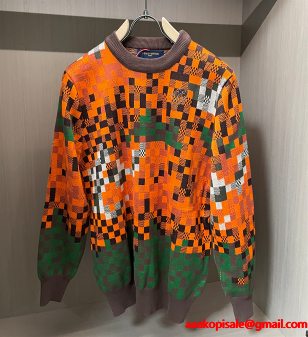 秋冬っぽいスタイルを作り出す ルイ ヴィトン セーターコピーLOUIS VUITTON 激安(日本最大級)