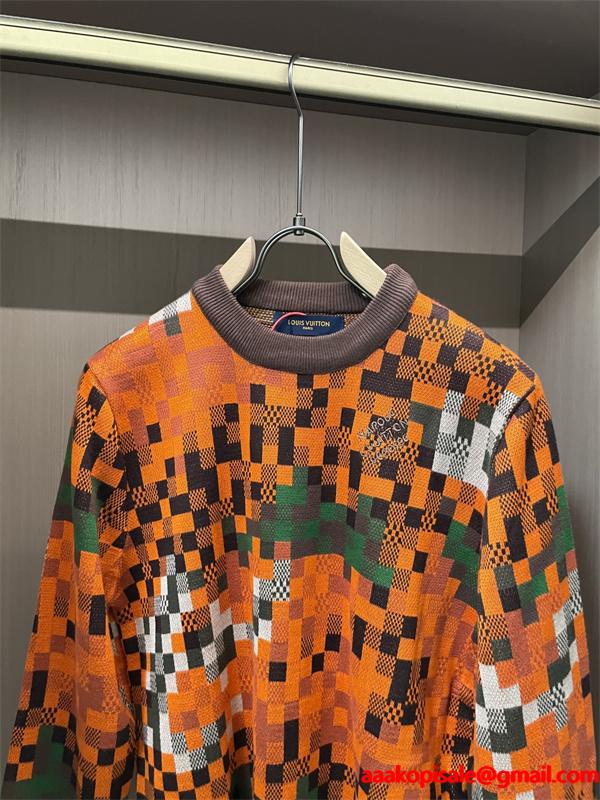秋冬っぽいスタイルを作り出す ルイ ヴィトン セーターコピーLOUIS VUITTON 激安(日本最大級)