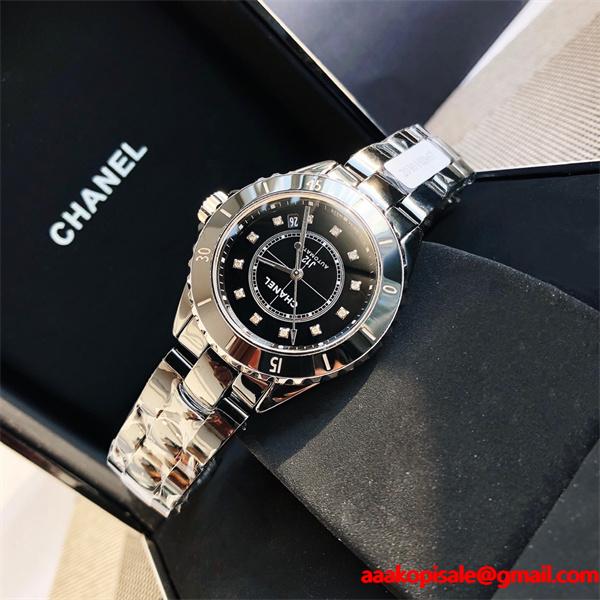 CHANEL J12 2026上品上質 シャネル時計コピー 激安(日本最大級)38mm男女兼用