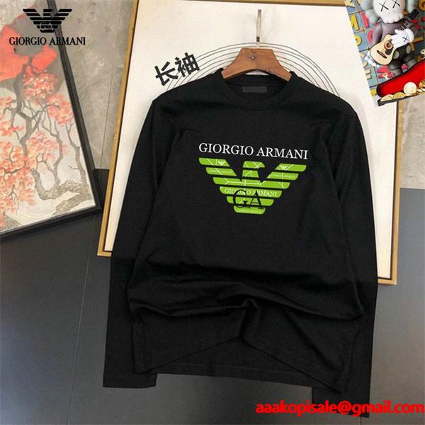 先行販売 2026 アルマーニ 長袖TシャツARMANI_ブランド コピー 激安(日本最大級)
