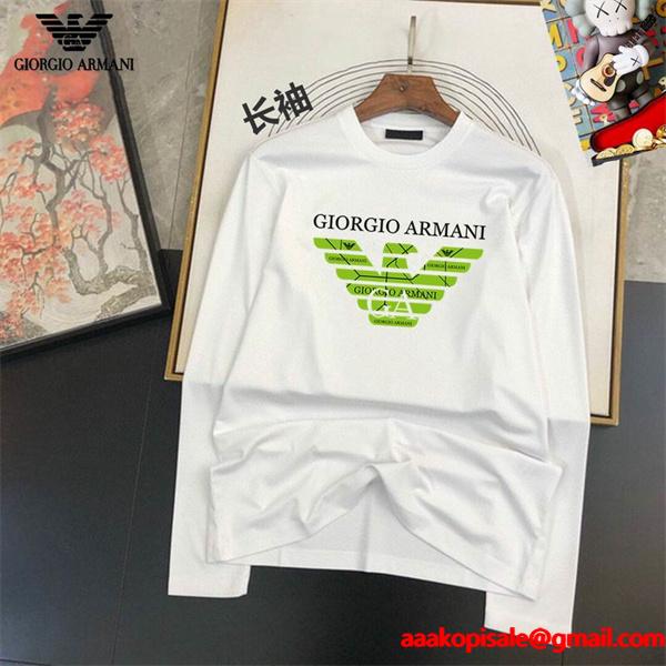 先行販売 2026 アルマーニ 長袖TシャツARMANI_ブランド コピー 激安(日本最大級)