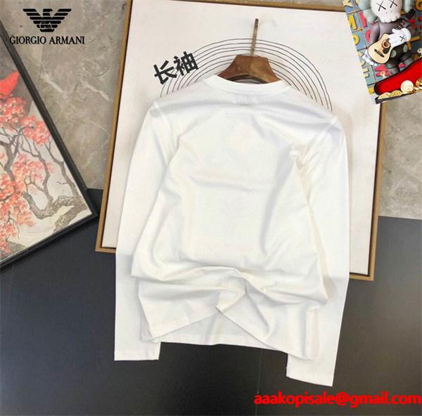 先行販売 2026 アルマーニ 長袖TシャツARMANI_ブランド コピー 激安(日本最大級)
