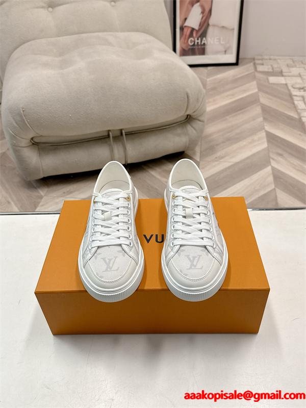 LOUIS VUITTON  秋冬にぴったりトレンドな着こなし ルイ ヴィトンスニーカーコピー 激安(日本最大級)