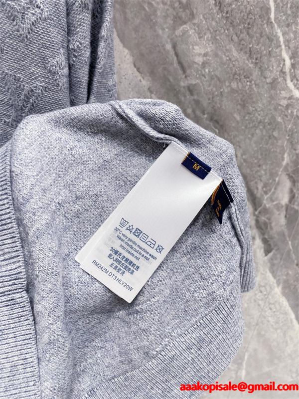 秋冬の色味が叶える華やかコーデ ルイ ヴィトンセーターコピー LOUIS VUITTON(日本最大級)