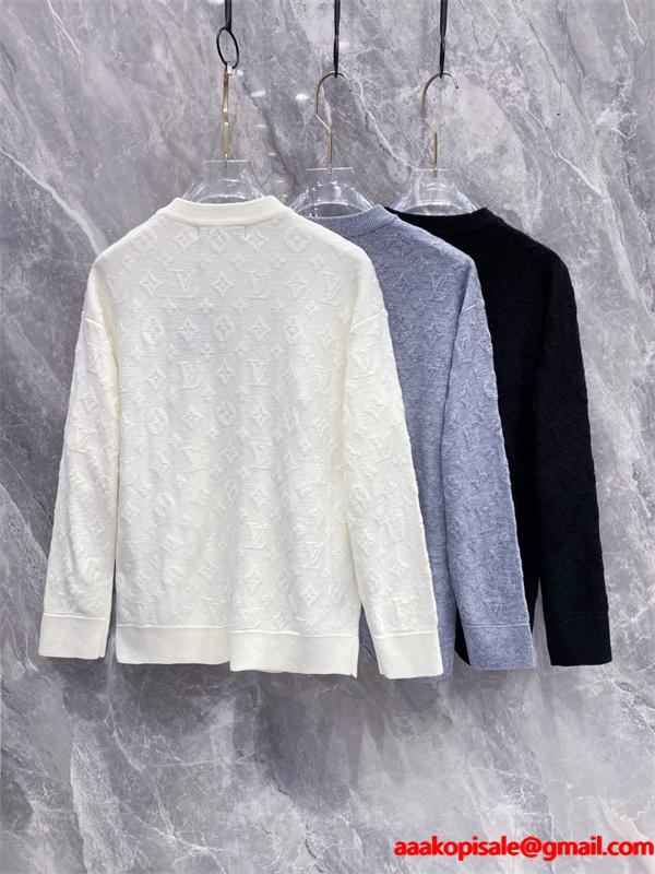 秋冬の色味が叶える華やかコーデ ルイ ヴィトンセーターコピー LOUIS VUITTON(日本最大級)