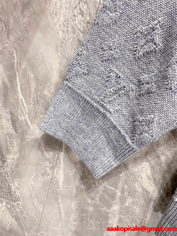 秋冬の色味が叶える華やかコーデ ルイ ヴィトンセーターコピー LOUIS VUITTON(日本最大級)