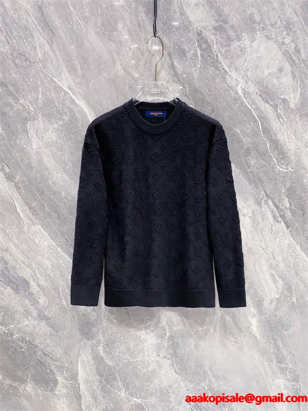 秋冬の色味が叶える華やかコーデ ルイ ヴィトンセーターコピー LOUIS VUITTON(日本最大級)