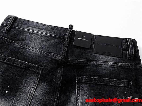 DSQUARED2 流行スタイル2026春夏新作 ディースクエアード デニムパンツコピー 激安(日本最大級)