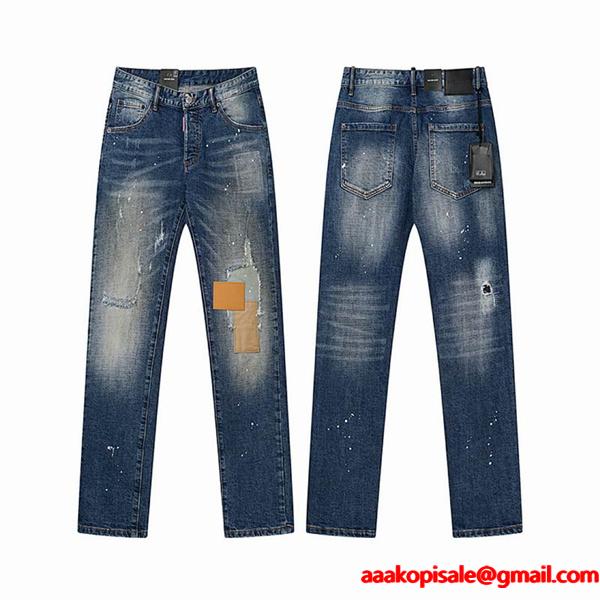 2026希少 ダメージデニム_DSQUARED2 ディースクエアード_デニム コピー 激安(日本最大級)