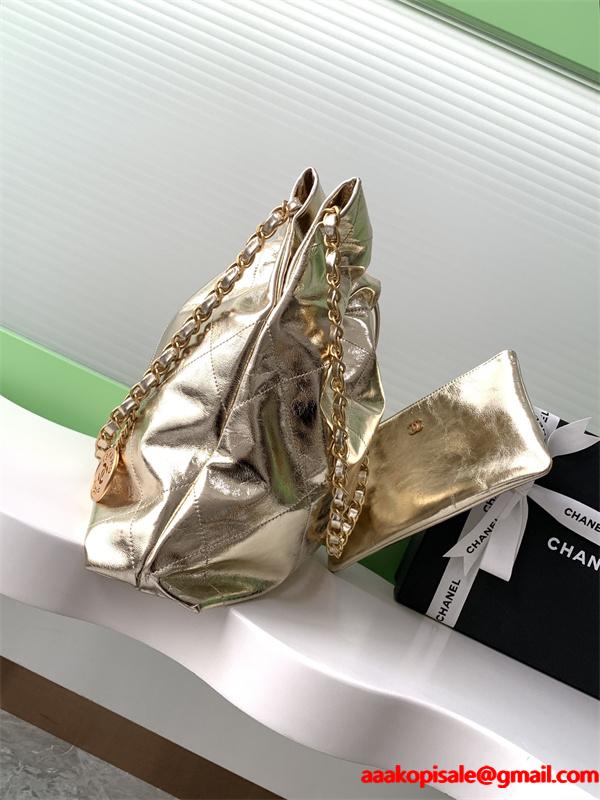 CHANEL 22 bag シャネルショルダーバッグコピー35x37x7cm軽量で大容量バッグ新作通勤人気女性用