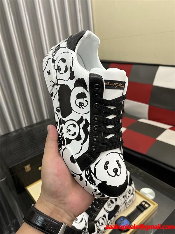 2026トレンド感満載なアイテム Dolce&Gabbana ドルチガバ カジュアルシューズ_ コピー 激安(日本最大級)
