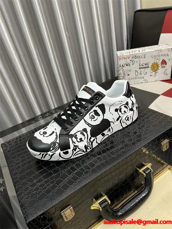 2026トレンド感満載なアイテム Dolce&Gabbana ドルチガバ カジュアルシューズ_ コピー 激安(日本最大級)