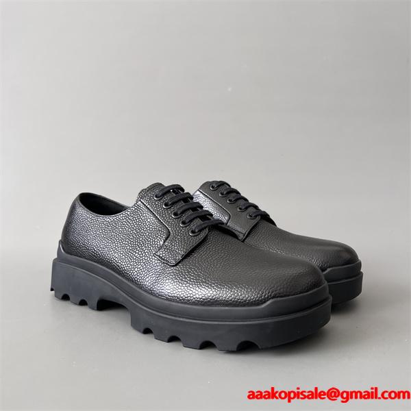 春夏の流行り2026新品 革靴 PRADA 大人のトレンド プラダ_ビジネスシューズスーパーコピーブランド激安通販 3.6㎝高さ