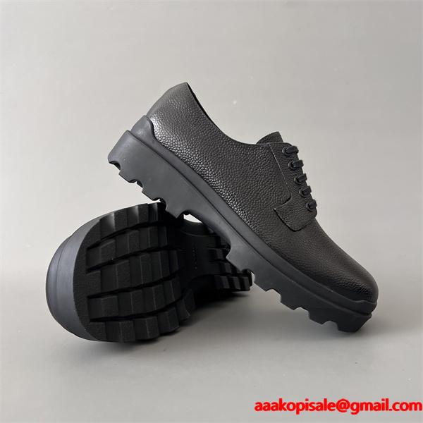 春夏の流行り2026新品 革靴 PRADA 大人のトレンド プラダ_ビジネスシューズスーパーコピーブランド激安通販 3.6㎝高さ