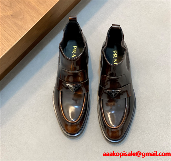 美品*入手困難 プラダ PRADA ビジネスシューズコピー 2026年春夏入荷 絶妙な新商品_ブランド激安通販 専門店