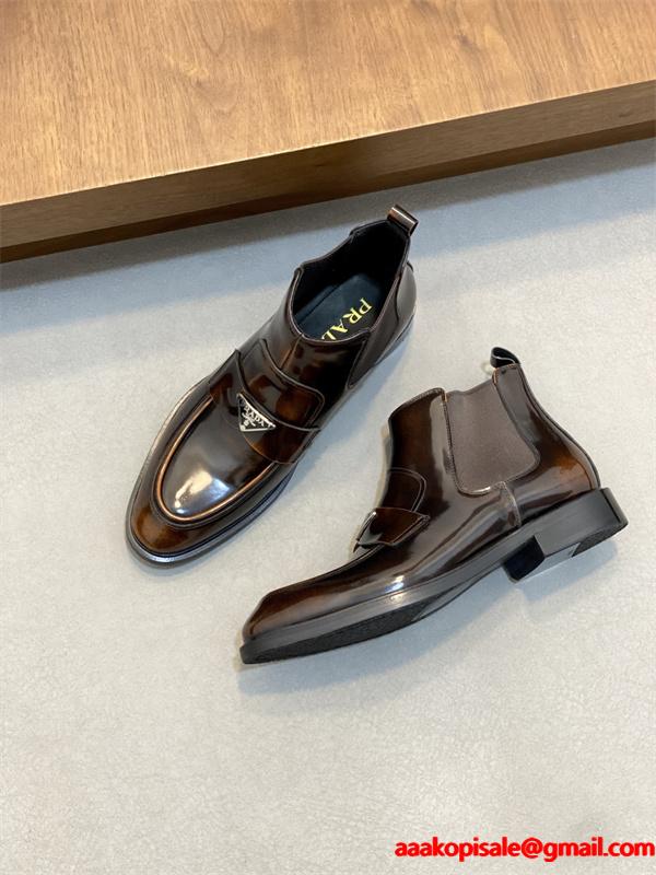 美品*入手困難 プラダ PRADA ビジネスシューズコピー 2026年春夏入荷 絶妙な新商品_ブランド激安通販 専門店