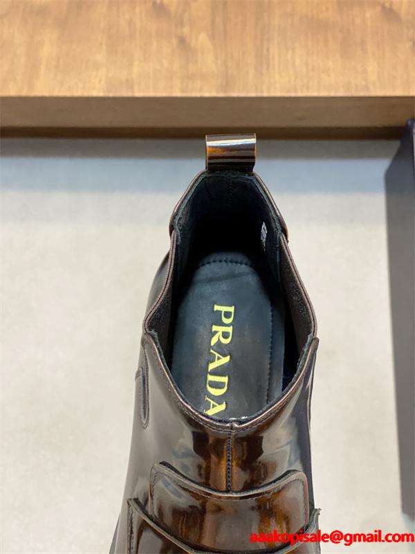 美品*入手困難 プラダ PRADA ビジネスシューズコピー 2026年春夏入荷 絶妙な新商品_ブランド激安通販 専門店