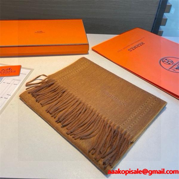 HERMES 高級感が溢れる2026秋冬のトレンド5色可選  エルメスロングマフラーコピー  激安(日本最大級)30*180cm