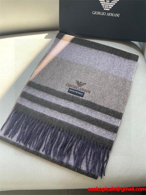 アルマーニ マフラーコピーEmporio Armani 通販ショッピング30*180cm