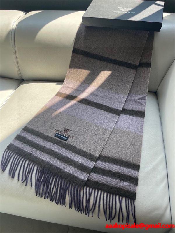 アルマーニ マフラーコピーEmporio Armani 通販ショッピング30*180cm