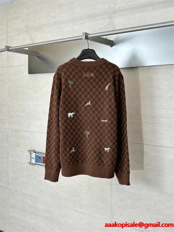 SS26綺麗めアイテムLOUIS VUITTON ルイ ヴィトンセーター コピー キレイでお洒落