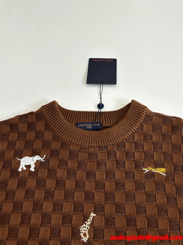 SS26綺麗めアイテムLOUIS VUITTON ルイ ヴィトンセーター コピー キレイでお洒落