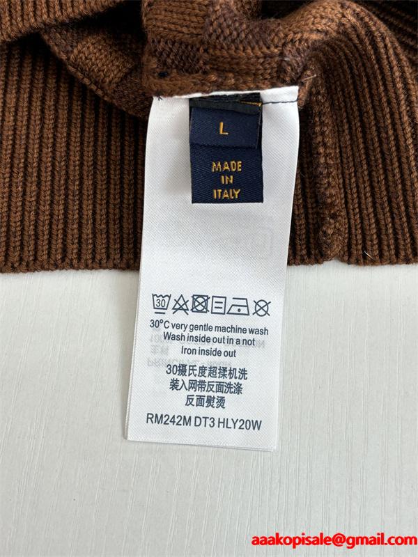 SS26綺麗めアイテムLOUIS VUITTON ルイ ヴィトンセーター コピー キレイでお洒落