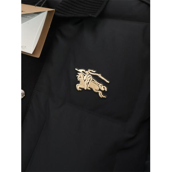 BURBERRY バーバリー 偽物 即完売予想 秋冬 防寒 ブラック／ベージュ ダウンジャケット