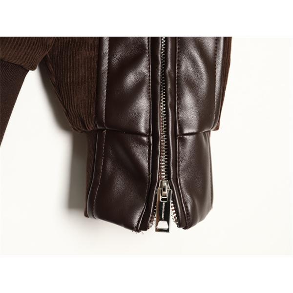 高級ライン 秋冬リッチダウン フーデッド レザー BURBERRY バーバリー スーパーコピー  