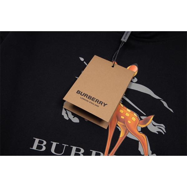 BURBERRY バーバリー スーパーコピー 注目モデル 秋冬柔らか ホワイト パーカー プリント