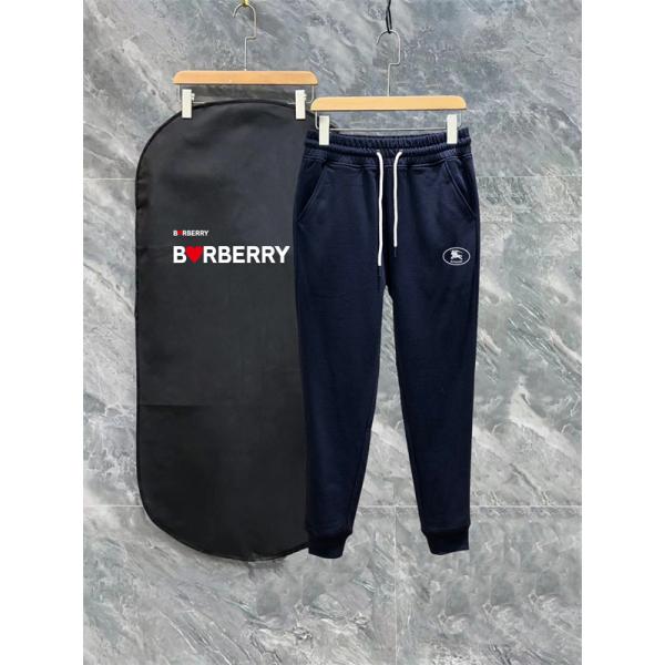 話題注目 温か素材 スウェットパンツ ロゴ刺繍 防風対策 快適 BURBERRY バーバリー 偽物
