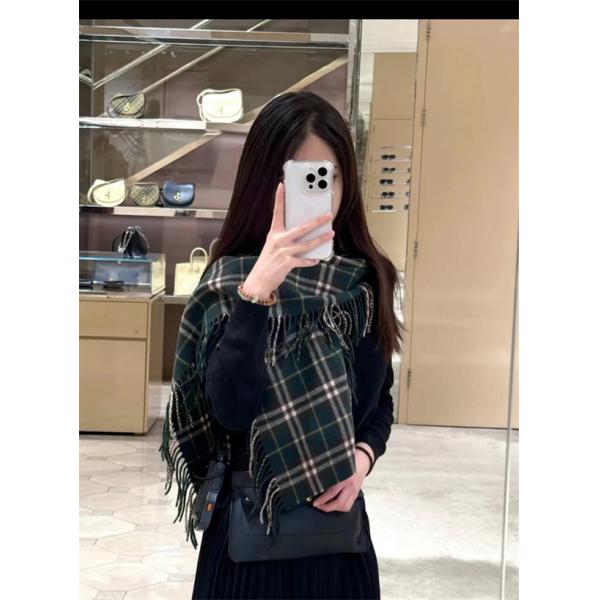 人気集中 保温性抜群 レッド チェック BURBERRY バーバリー 偽物 マフラー クラシック