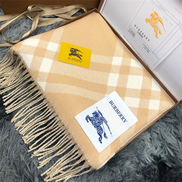 BURBERRY バーバリー コピー 上質 温か素材 ベージュ チェック ストール 冬コーデ向き
