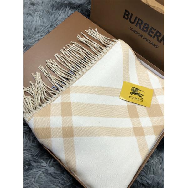 BURBERRY バーバリー コピー 上質 温か素材 ベージュ チェック ストール 冬コーデ向き