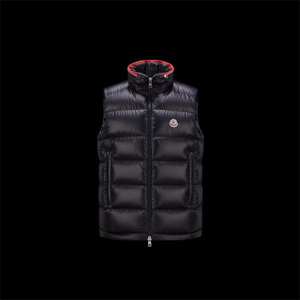 軽量 ブラック MONCLER モンクレール コピー ダウンベスト レイヤード向き 実用派  
