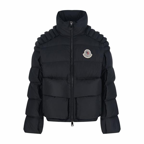 話題モデル ブラック ダウンジャケット 防寒向け MONCLER モンクレール スーパーコピー