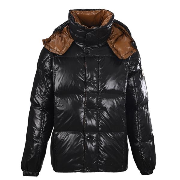 プレミアム ブラック フード ダウンジャケット 2026冬定番 MONCLER モンクレール 偽物