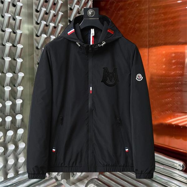 着心地抜群 ホワイト ブラック MONCLER モンクレール 偽物 2026新作 ジャケット モノトーン