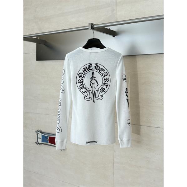 2026最新☆Chrome Heartクロムハーツ長袖ｔシャツコピーレディースファッション上品