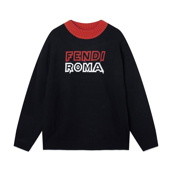 2026新作 売れ筋 ニットセーター ブラック 定番人気モデル FENDI フェンディ コピー