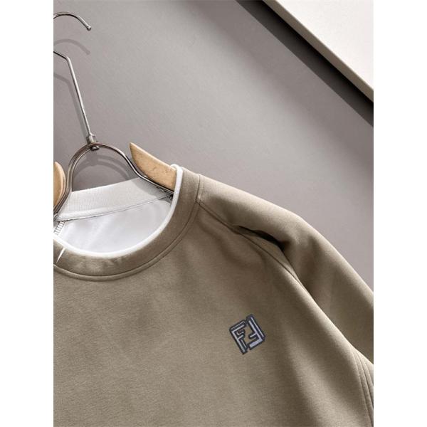 売れ筋推薦 スウェット ブラック シンプル 万能モデル FENDI フェンディ コピー