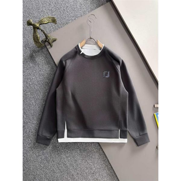 売れ筋推薦 スウェット ブラック シンプル 万能モデル FENDI フェンディ コピー